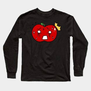 Shocked Apple Long Sleeve T-Shirt